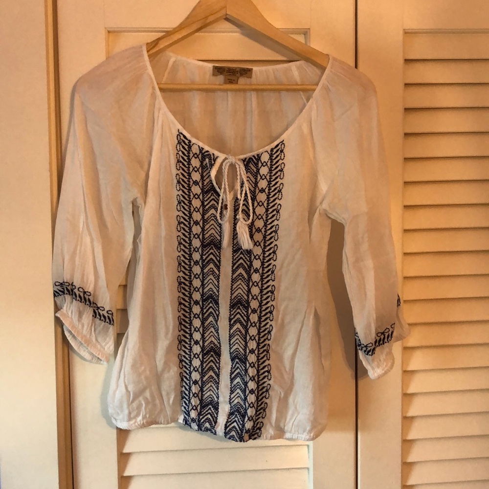White blouse